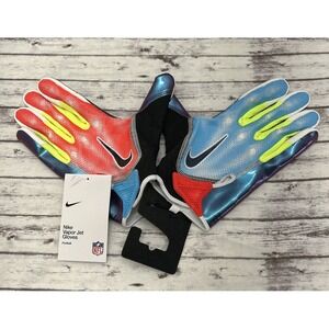 Nike Vapor Jet 7.0 NFL Combine Football Gloves Iridescent Multicolor Adult XL